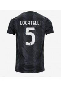 Juventus Manuel Locatelli #5 Fotballdrakt Borte Klær 2022-23 Korte ermer